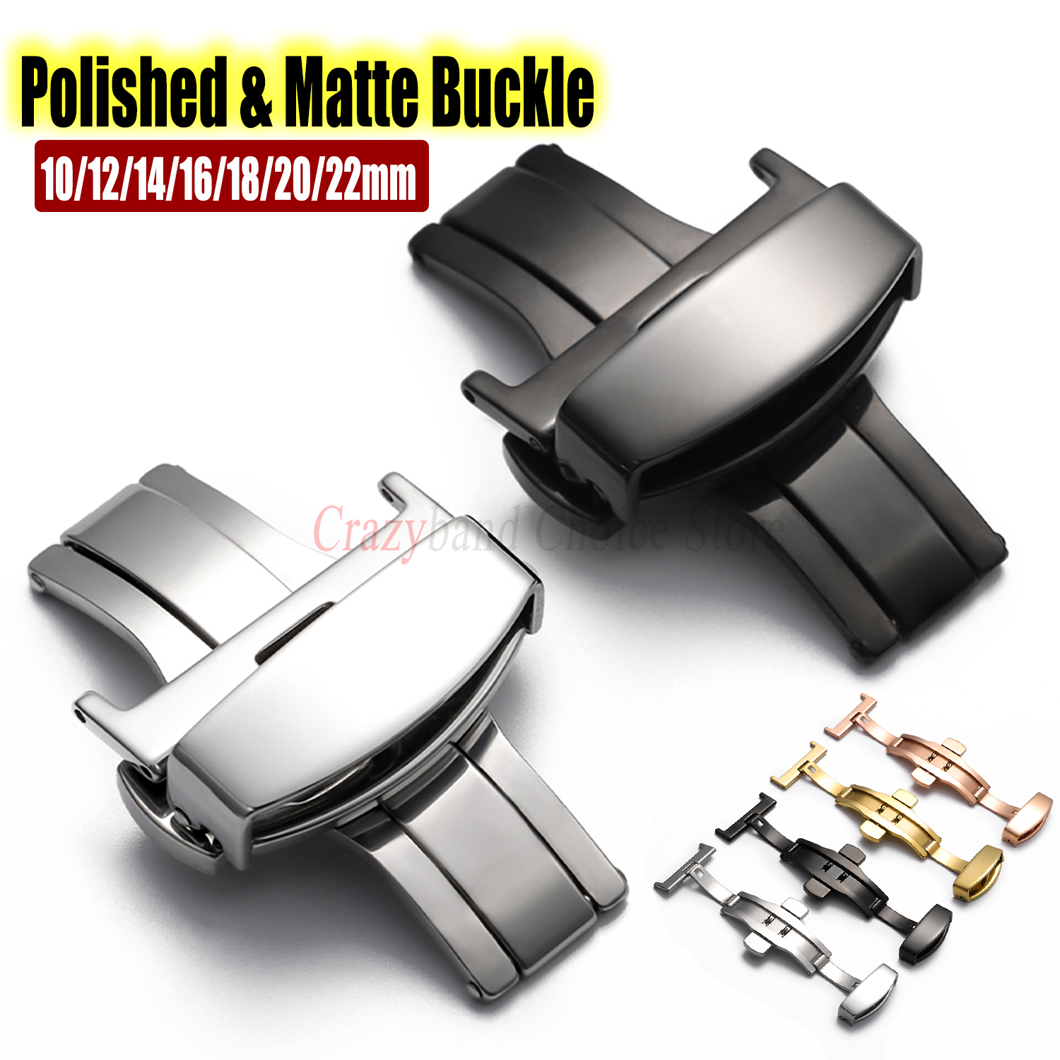 Stainless Steel Butterfly Buck - đánh giá và giá Butterfly Clasp Deployant