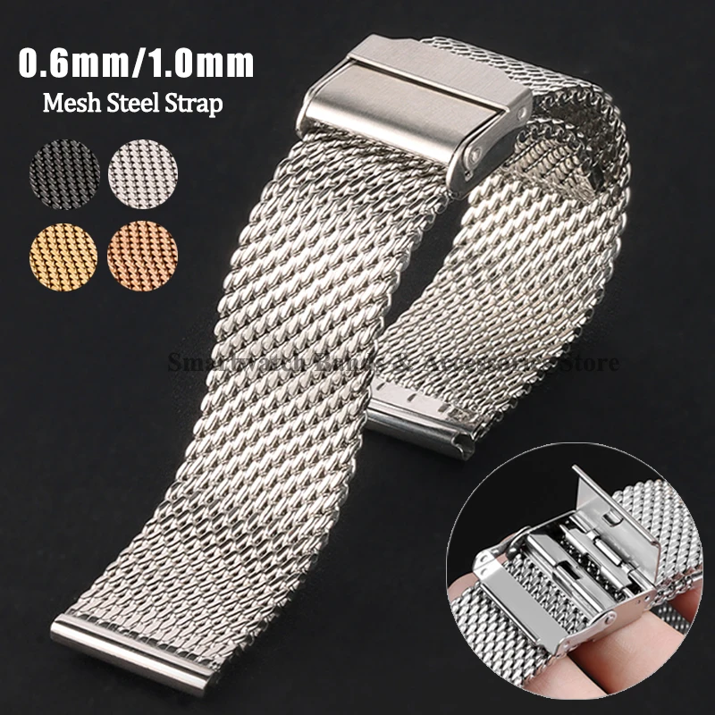 Milanese Mesh Steel Strap 0.6m - đánh giá và giá Mesh Strap Metal