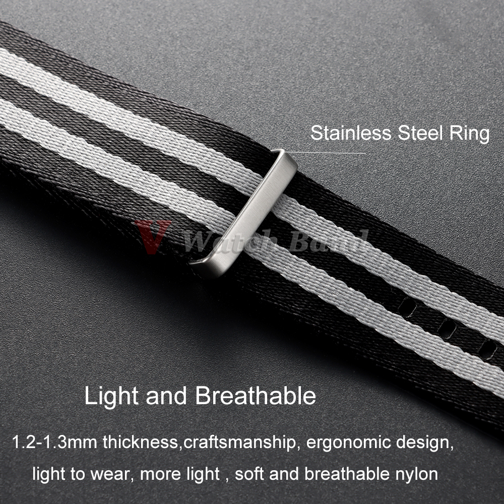 XL Super Long Size 330mm Nylon - đánh giá và giá Perlon Strap Woven